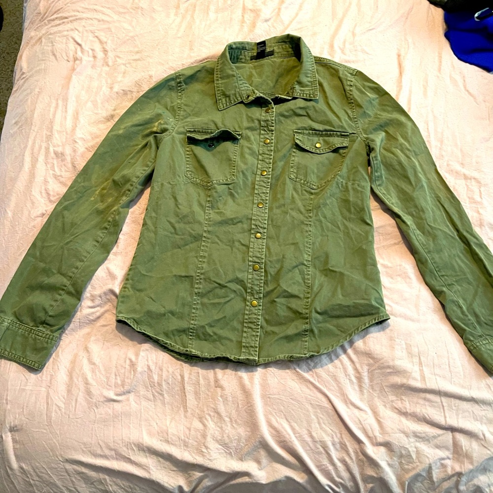 Button up shirt long sleeve